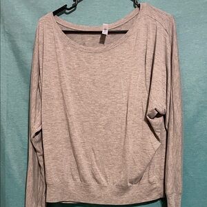 Bella Light Gray Women's Sweatshirt